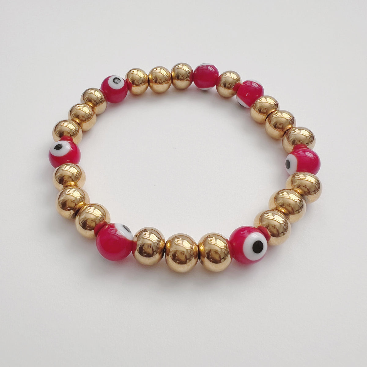 Anya brass and cowrie bracelet and ring set