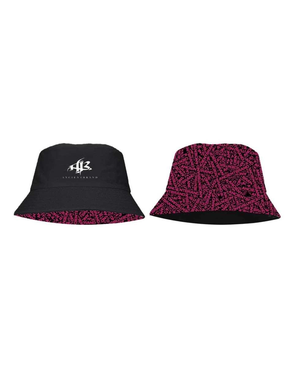 AncientBrand Creative Chaos Bucket Hat Hot Pink