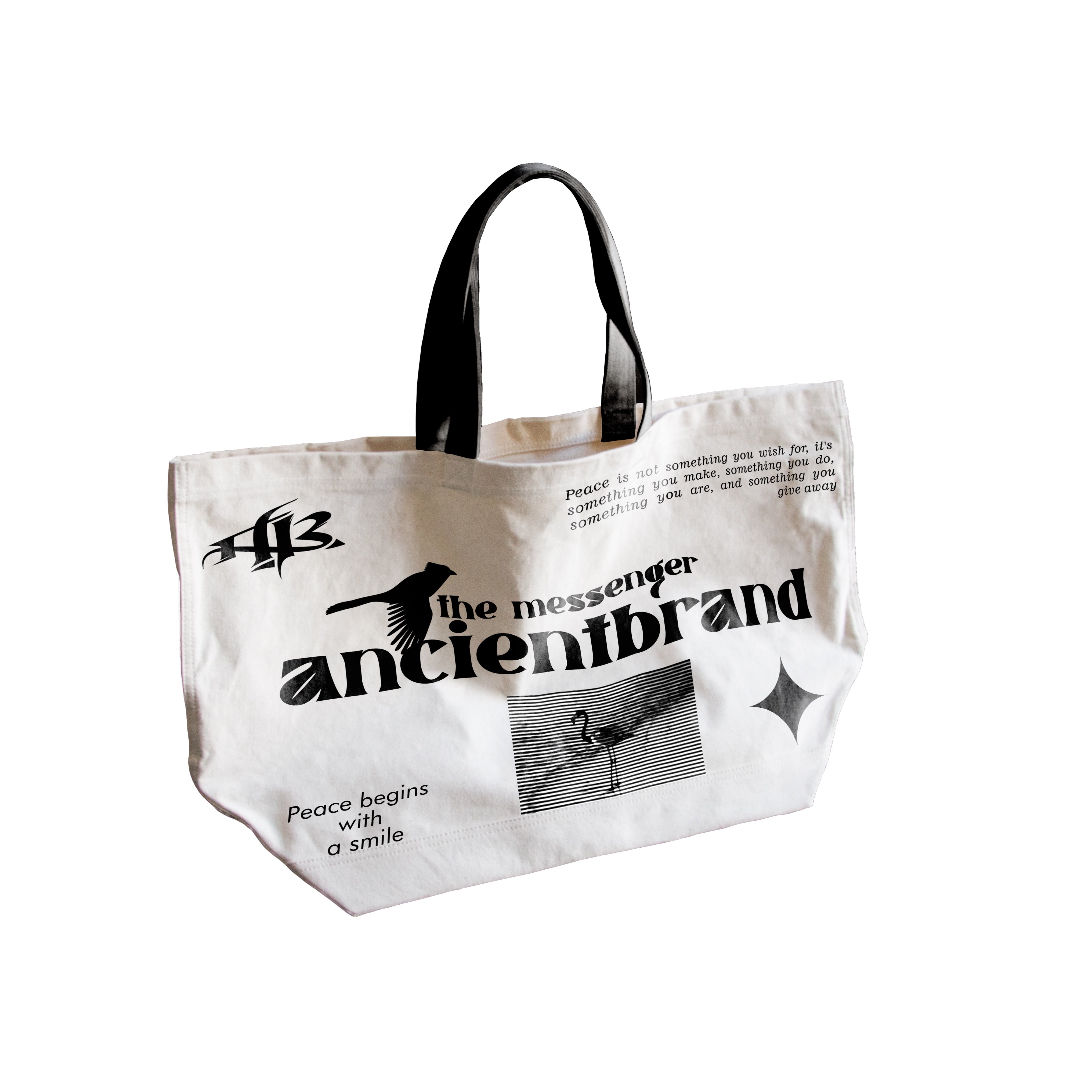 AncientBrand Peace The Messenger Tote