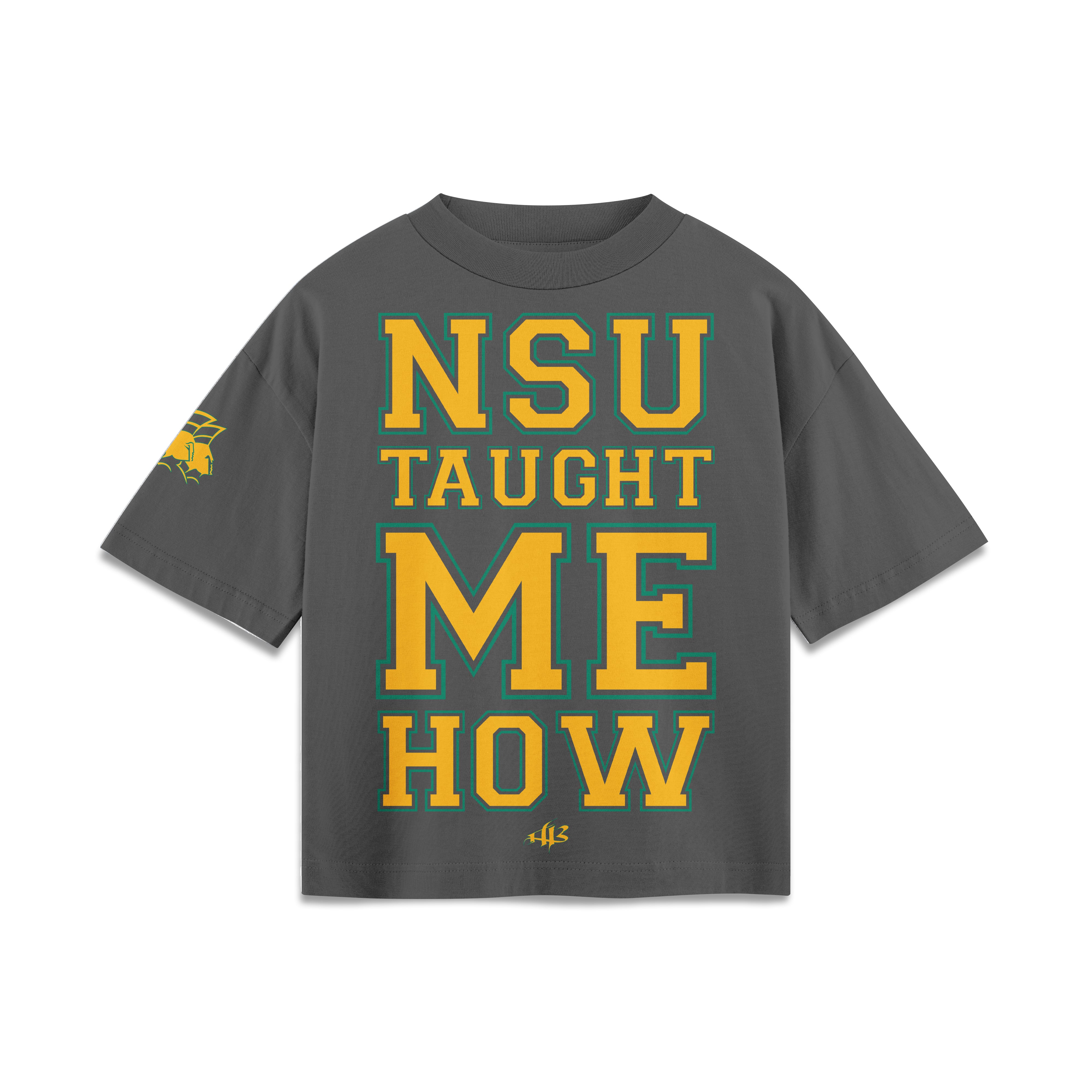 AncientBrand NSU Taught Me How T-Shirt (Grey)