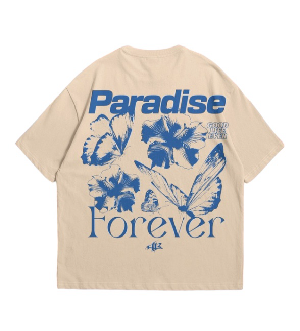 AncientBrand Still Paradise Tee Cream