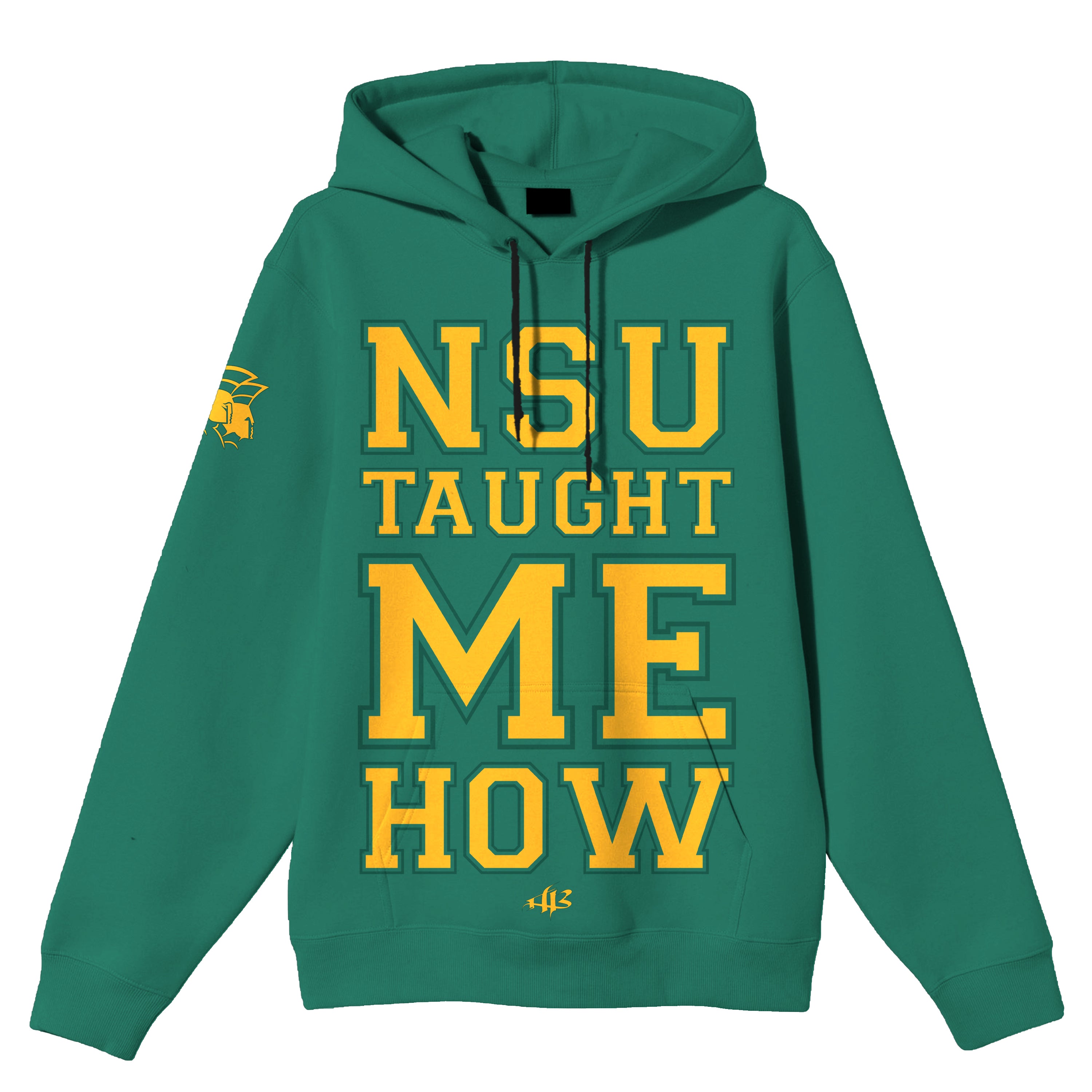 AncientBrand NSU Taught Me How Hoodie (Green)