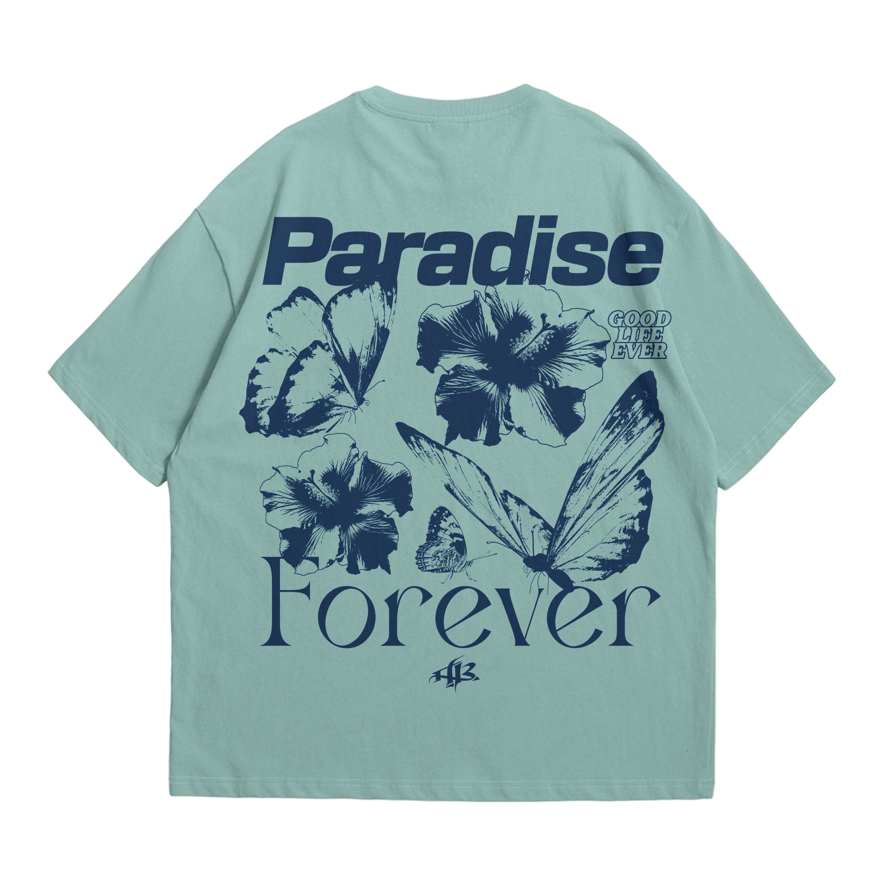 AncientBrand Still Paradise Tee Teal