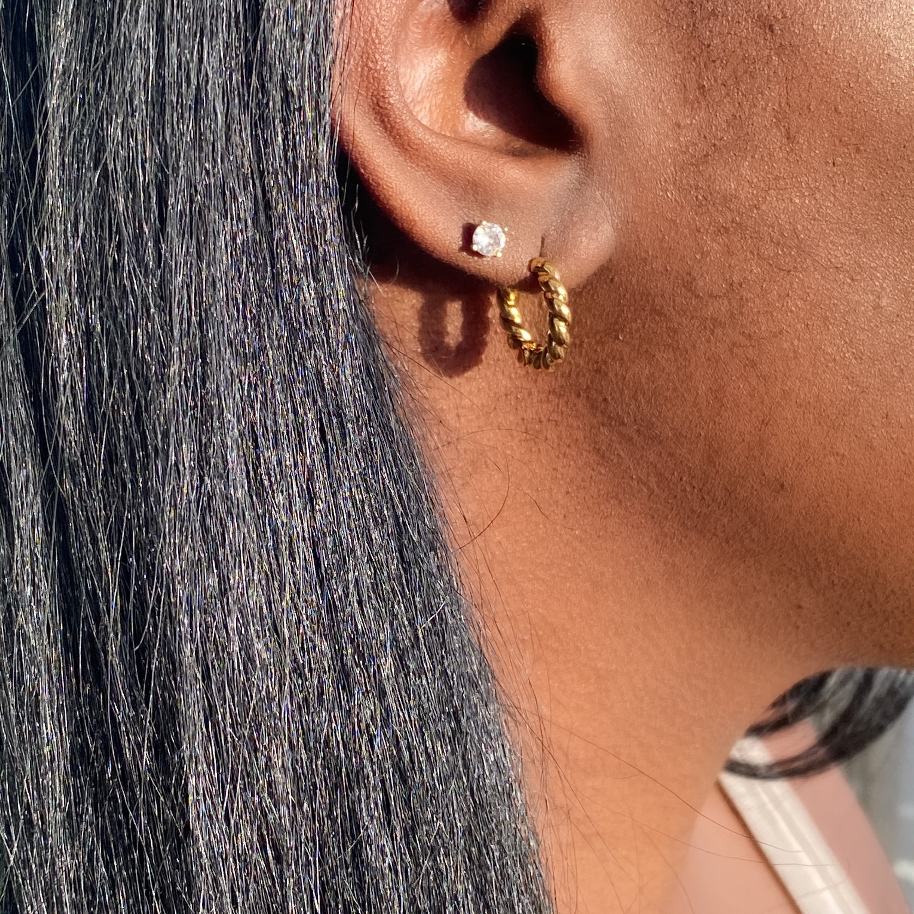 Lexa Mini Gold Filled Hoops