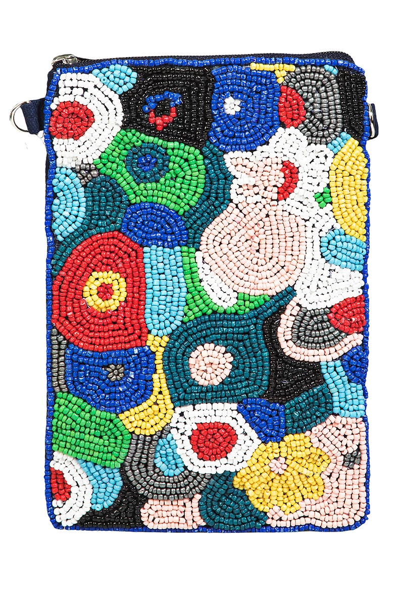 Halona Beaded Crossbody Bag