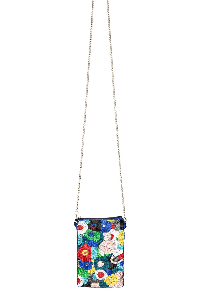 Halona Beaded Crossbody Bag